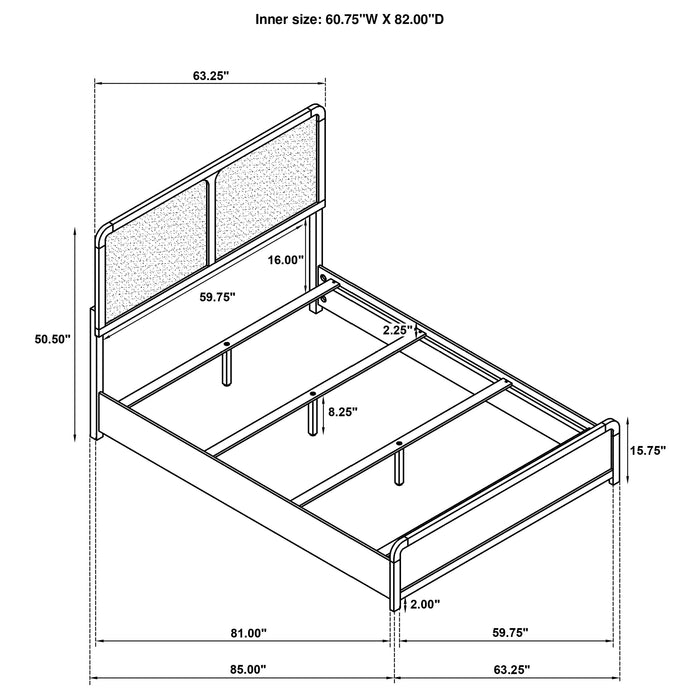 Cavelle 4 Pc Bedroom Set