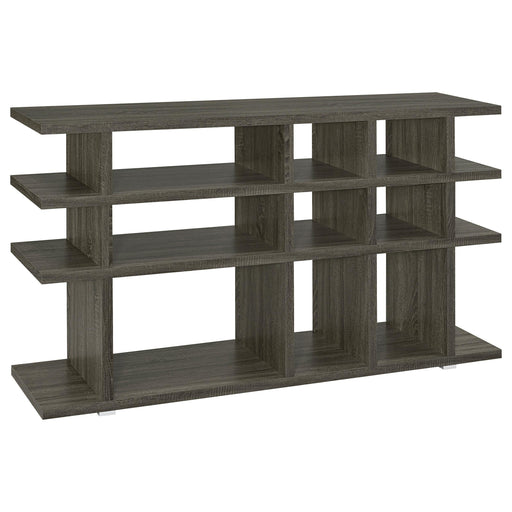 Santos 3-tier Bookcase Weathered Grey image