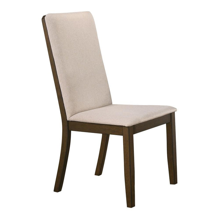 Wethersfield Solid Back Side Chairs Latte (Set of 2)