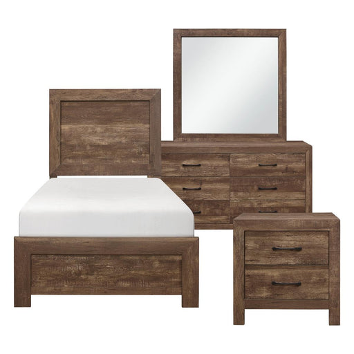 Corbin Bed Set Brown image