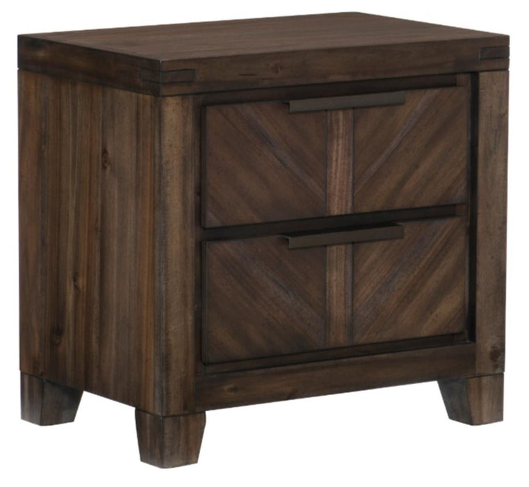 Parnell Nightstand in Rustic Cherry 1648-4