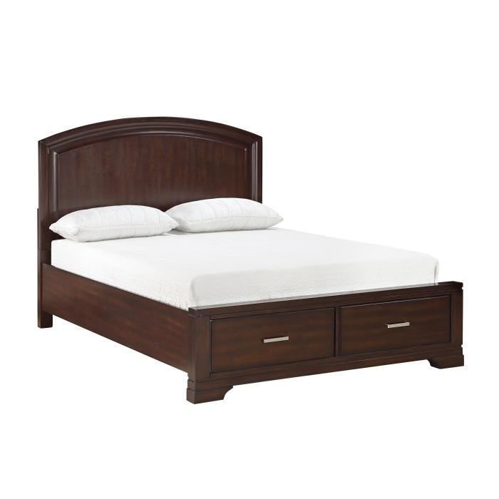 1520CHF-1-Youth (3) Full Platform Bed with Footboard Storage