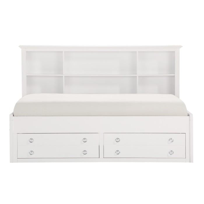 Meghan Full Lounge Storage Bed in White 2058WHPRF-1 image